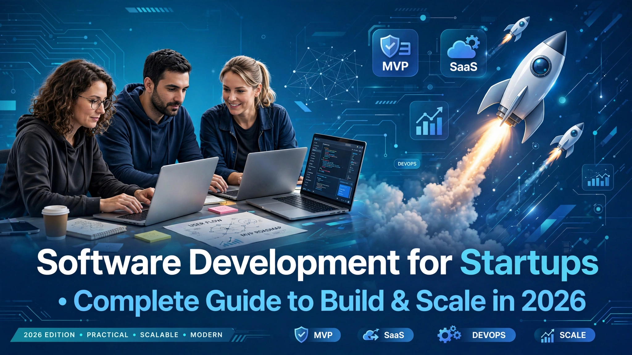 Software Development for Startups: Complete Guide to Build & Scale in 2026 - Weproztech Insights